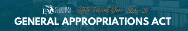 SFY 2025-26 General Appropriations Act – Florida Association of Counties